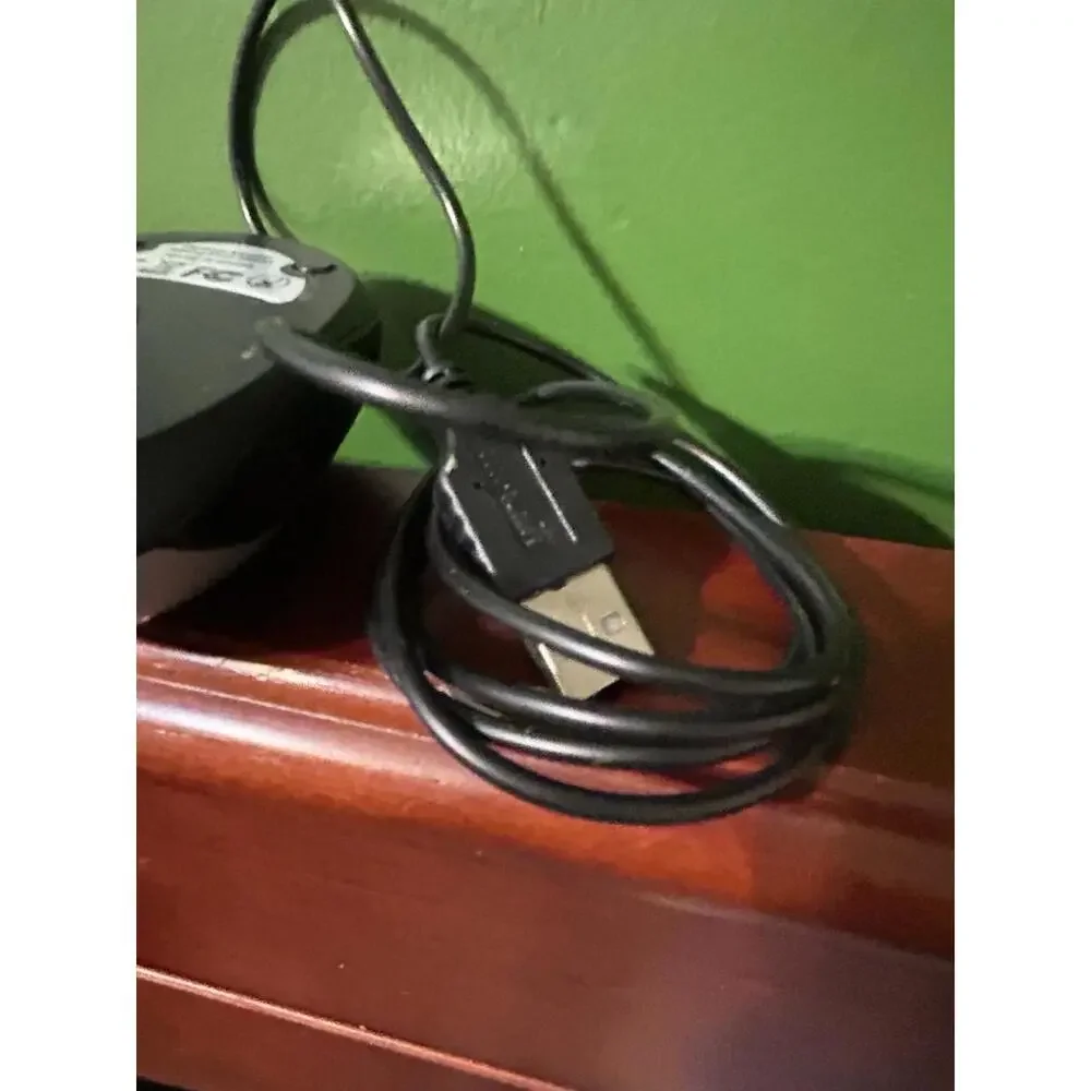 PC/Laptop/Desktop USB Optical Scroll Wheel Mouse Black/Silver Plug & Play ￼